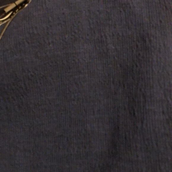 Sportmax Code Navy Blue Fit Flare Mini Dress Sheer Silk  Sleeves Classic Med NWT - Picture 10 of 13